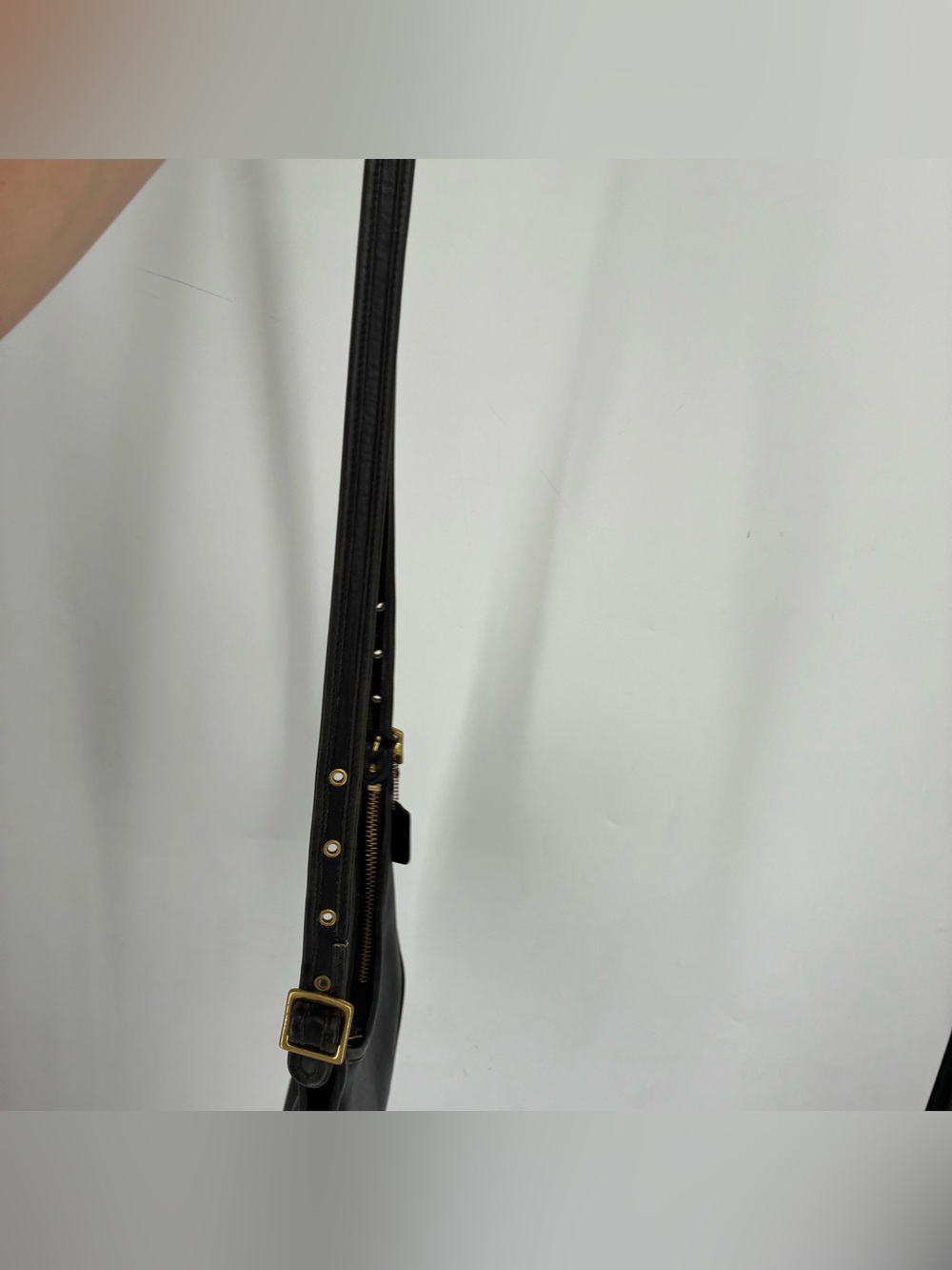 COACH Vintage Janice Ricardi-Desantos Legacy Crossbody Bag Purse 9950 Black - Picture 11 of 15